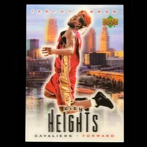 🔥LEBRON JAMES ROOKIE CARD (RC) 2003 UPPER DECK REDEMPTION 3D LENTICULAR - MINT!